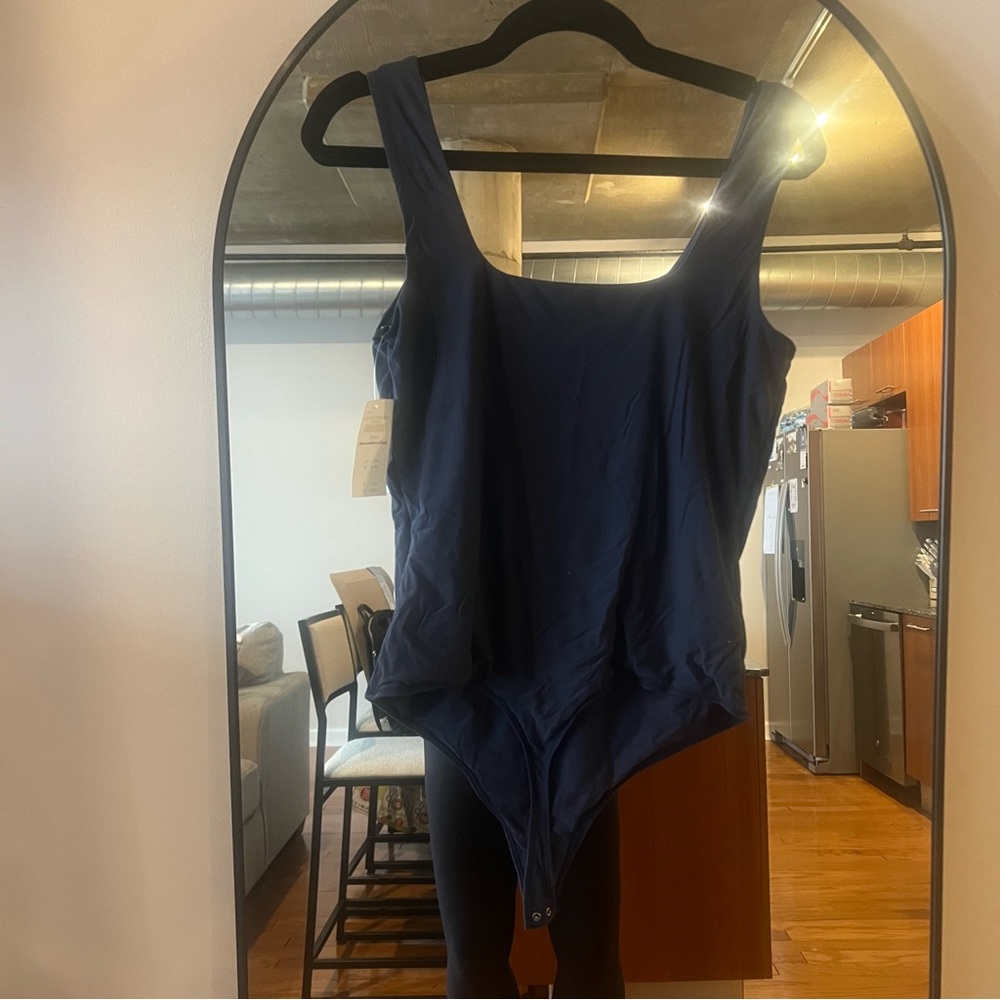Abercrombie & Fitch SoftMatte squareneck bodysuit